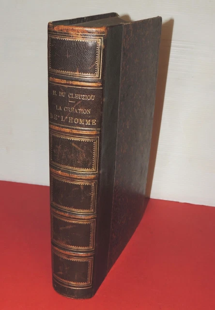 LA CREATION DE L'homme/ Henri Du Cleuziou/ 1887 EUR 120,00 - FR