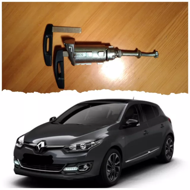 Barillet Porte avant gauche Renault Mégane III  (5 Portes) 2009 à 2015 Mégane 3