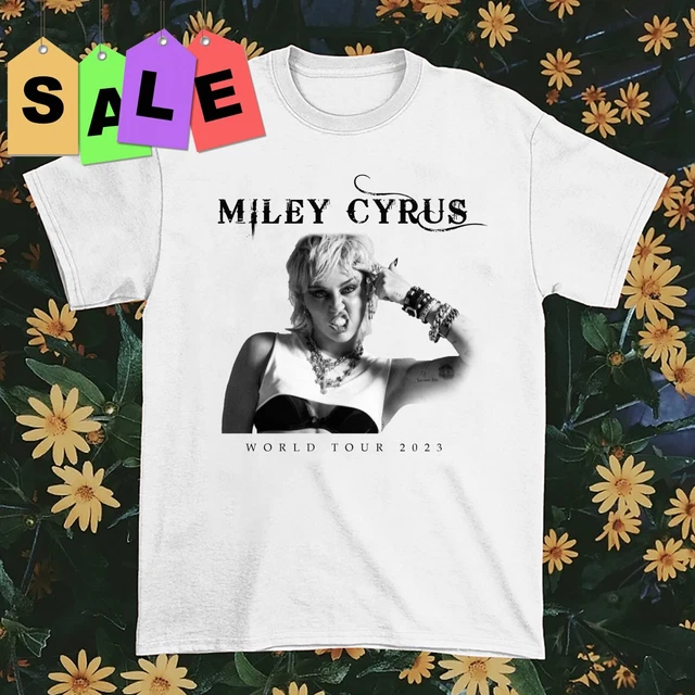 NEW RARE MILEY Cyrus World Tour 2023 2024 Gift Family Unisex S235XL