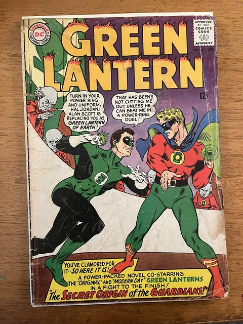 Green Lantern #40 1965 1st Krona! Origin of Infinite Earths Vintage DC Comics