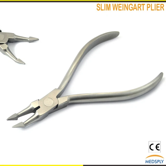 slim weingart pliers orthodontic ortho braces arch wire banding plier instrument