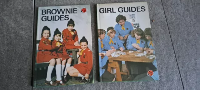 Ladybird Brownies and Guides Books (2) Vintage 1980's