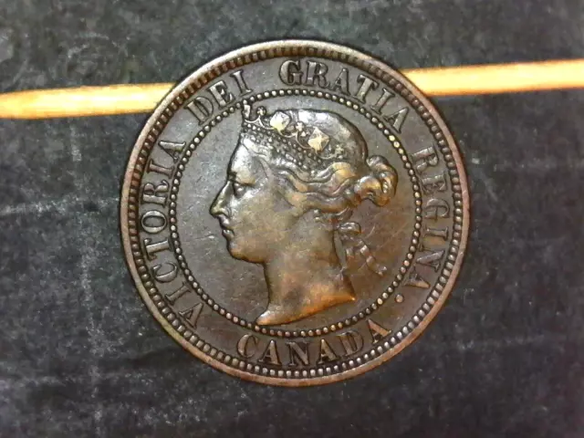 XF+/- 1887 Canada Large Cent Nice Clean Coin!!!  001187