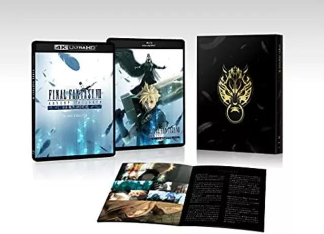 FINAL FANTASY VII ADVENT CHILDREN COMPLETE 4K HDR REMASTER BOX Blu-ray F/S Track