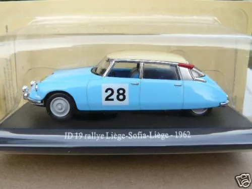 CITROEN ID 19 RALLYE LIEGE-SOFIA-LIEGE  au 1/43 ème