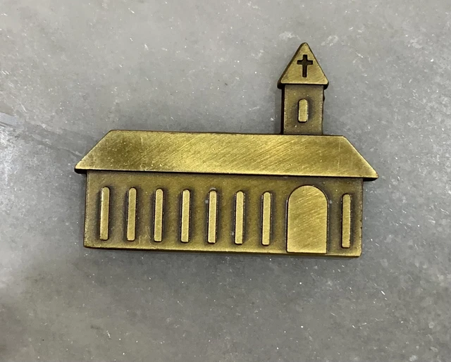 Geocoin - Church Micro Geocoin Unactivated