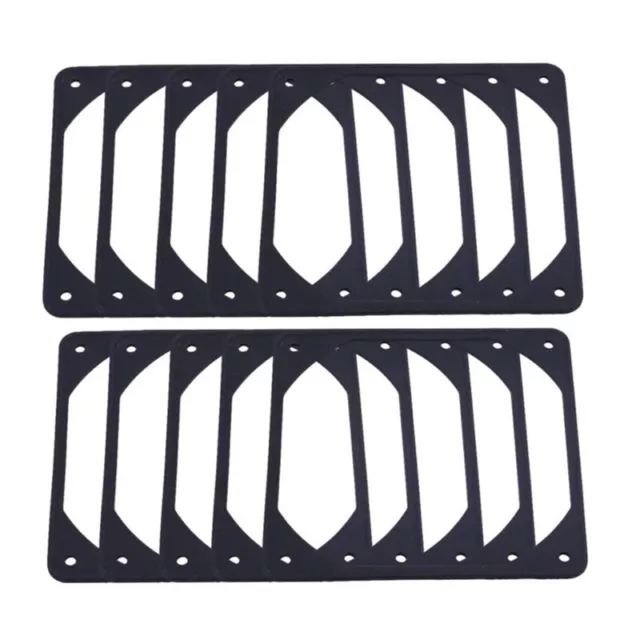 10Pcs 120mm -Vibration Silicon Fan Gasket Noise Reducing Gasket Pad for PC5681