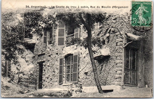 95 SILVEREUIL Antique Postcard [JR08390]