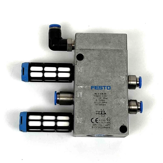 FESTO VL-5-1/4-EX Valvola Pneumatica 536033 Valvola Pneumatica, Usata