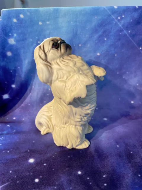 Vintage Beswick England Pekinese Dog Figurine - 5.5"