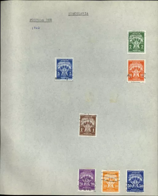 Yugoslavia Album Pages Of Stamps  #V33425