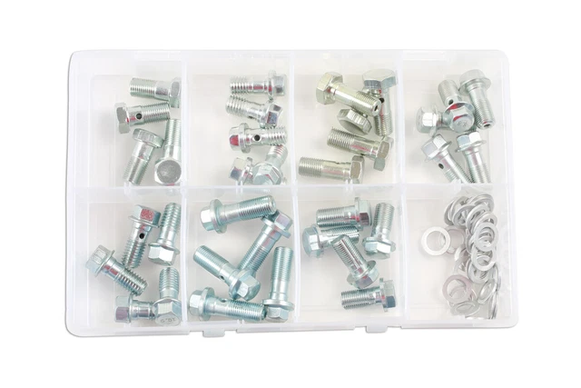 Connect 34154 Frein Tuyau Banjo Boulon M10 Set 70pc