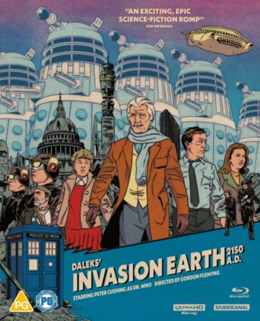 Daleks Invasion Earth 2150 Ad Limité Édition Collector 4K Ultra HD + Blu- Neuf