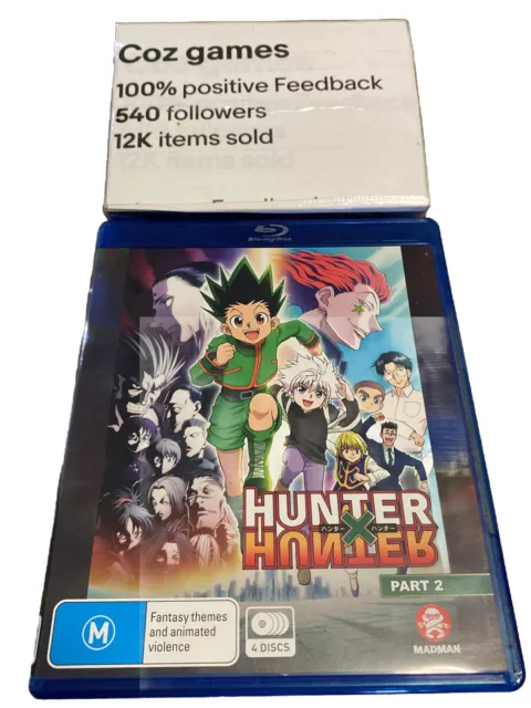 RARE Hunter X Hunter Part 1 Episodes 1-26 DVD (4-DISC SET) NTSC