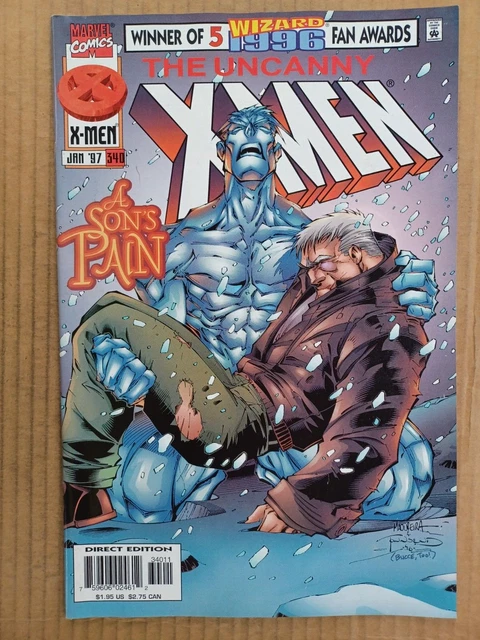 Marvel Comics The Uncanny X-Men Vol 1, #340 January 1997