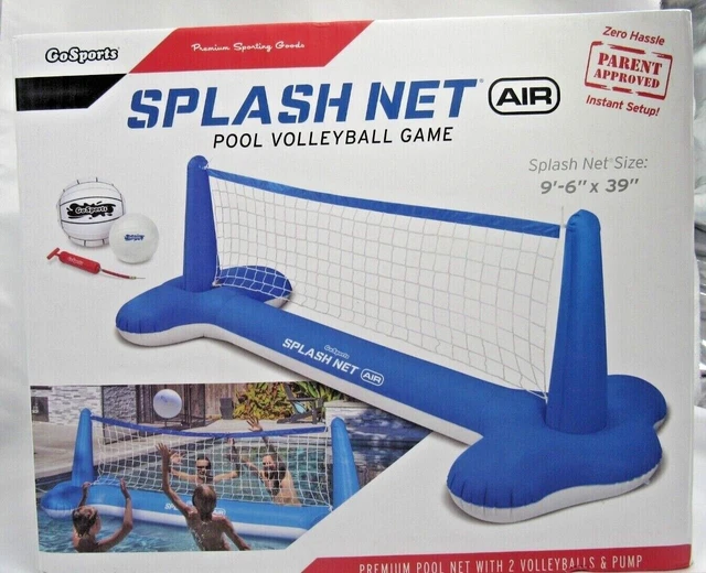 GOSPORTS SPLASH NET Air, Inflatable Pool Volleyball Game 45.00 PicClick