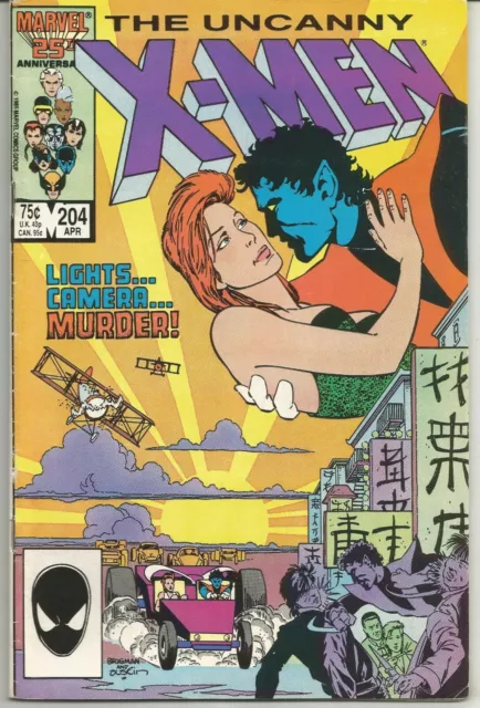 Uncanny X-Men #204 : April 1986 : Marvel Comics