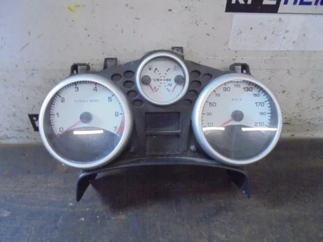 Kombiinstrument Tacho Peugeot 207 9882903880 1.4 54kW KFV 187611