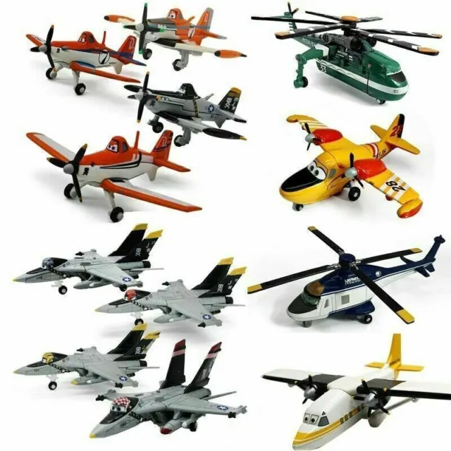 1:55 Pixar Planes Dusty  Diecast MovieToy Model Plane Loose Kids Gifts New