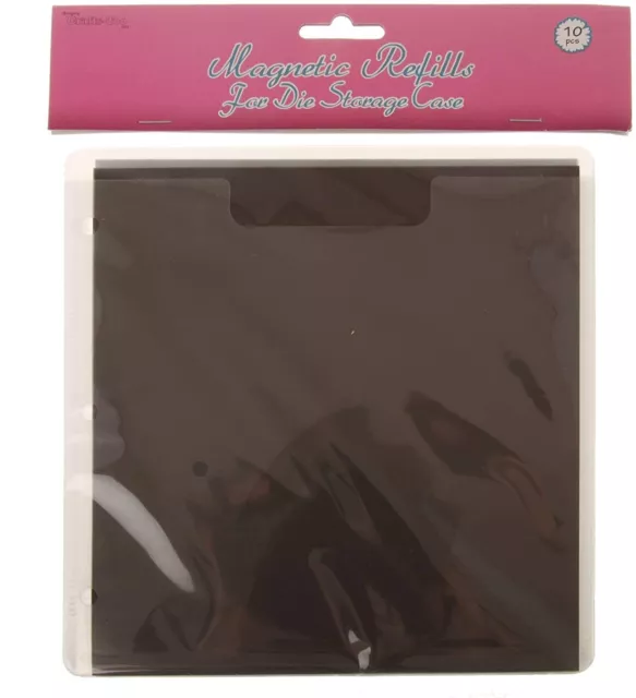 Crafts Too Die Storage Case Insert Magnetic Sleeves - 10 Sheets