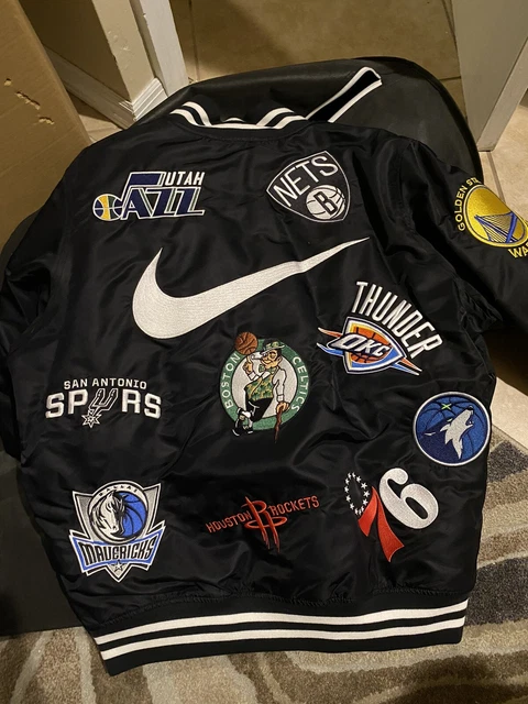 Supreme x Nike x NBA Teams Authentic Jersey SS18 Black Medium Size 44 RARE NWT