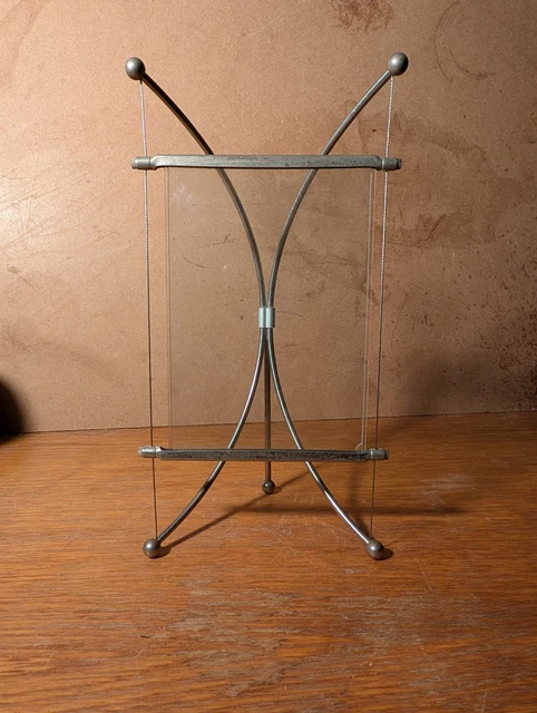 Collier Artisanal En Verre Rouge Années 70 - Longueur 53 Cm, Style Moderniste, Fabrication Française