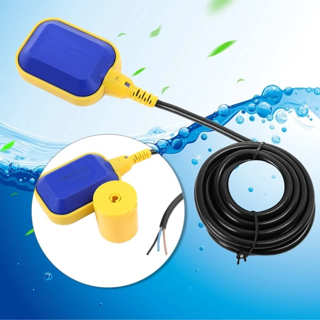 FLOAT SWITCH 3M-10M Tank Water Level Controller Automatic Water Pump ...
