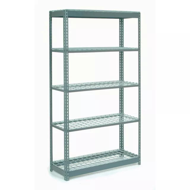 Global Industrial Heavy Duty Shelving 48"W x 24"D x 72"H With 5 Shelves Wire