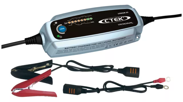 Ctek Chargeur de Batterie " Lithium XS " pour Batteries