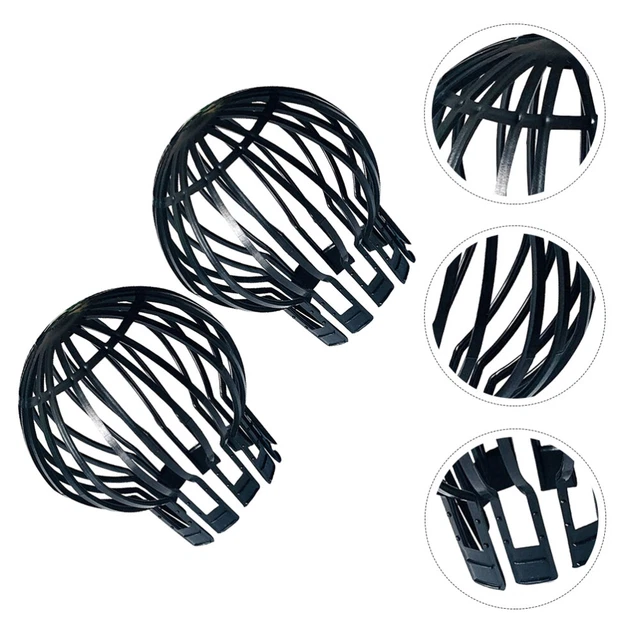 2 pz coperchio canale copertura filtro trauffitro setaccio mesh filtro a maglia tubo di scarico