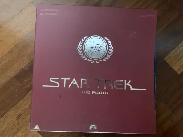 Rarissimo Laserdisc Box Set “Star Trek - The pilots”
