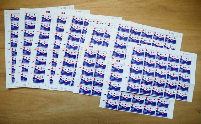 1993 Dänemark Grönland; 325 Einzelwerte Vögel, MiNr. 236, **/MNH, ME 910,-