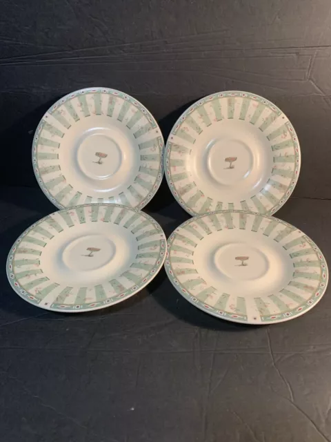 Set of 4    Pfaltzgraff Naturewood    6.75"  Saucer  Plates