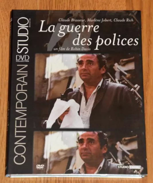 Rare Dvd La Guerre Des Polices Avec Claude Brasseur Et Marlene Jobert Comme Neuf
