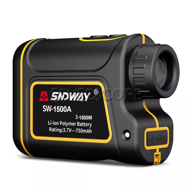 SNDWAY Telescope Laser Rangefinder Distance Meter Golf Hunting Range Finder