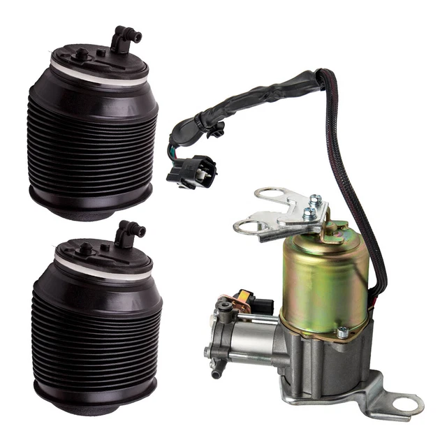 REAR AIR SPRING Suspension Bag Air Compressor For Toyota Landcruiser