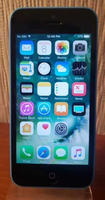 Apple iPhone 5c A1532 Smartphone - Factory Restored Good Phone - AT&T 16GB Blue