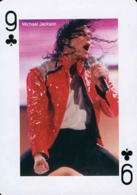 Michael Jackson,, Rock and Pop Legends 2005, Playing Card