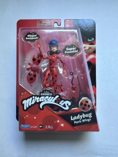 Miraculous Ladybug Action Figure Playmates Toys ZAG Heroez New in