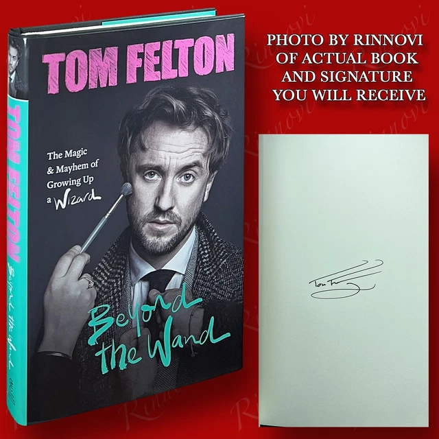 Beyond The Wand SIGNED Tom Felton (2022,HC,1st/1st) BRAND NEW