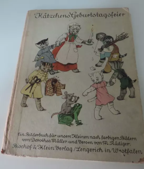 Kätzchens Geburtstagsfeier,Dorothea Müller,M. Rüdiger,Bischof&Klein Verlag,Lenge