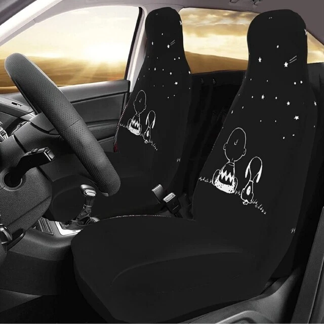 Snoopy Car Seat Cover Ordinary Fashionable Cute