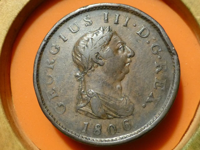 Angleterre - One Penny - 1806 - Recherchee & Qualite Tb++ !