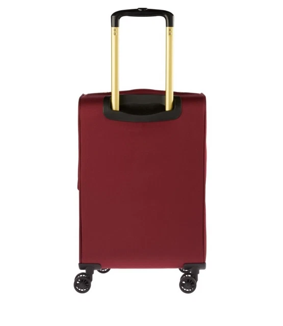 Samantha Brown 4 Piece Luggage Set- 22" Spinner & 3 Packing Cubes-Burgundy-NWT 4