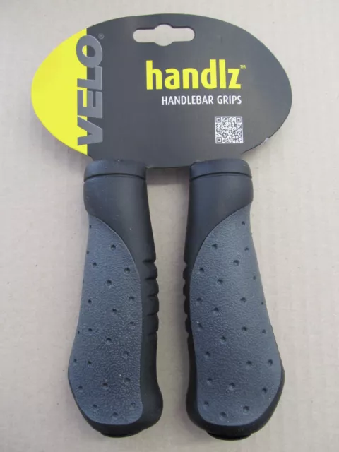 VELO Handlz Manija Ergonómico 135mm Negro Gris 167gramm Nueva