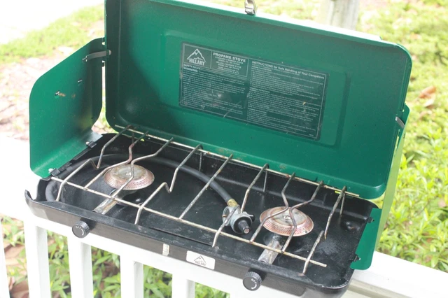 SEARS SIR EDMUND Hillary Single Burner Propane Tank Camping