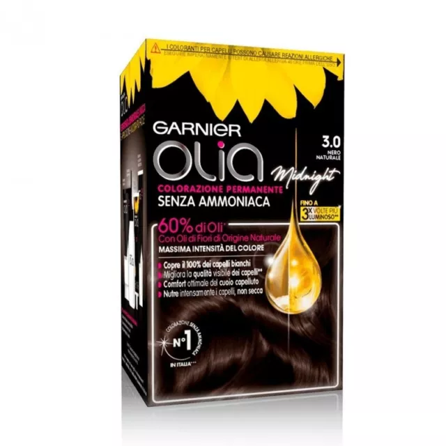 GARNIER Olia - ammonia free hair dye N. 3.0 natural black