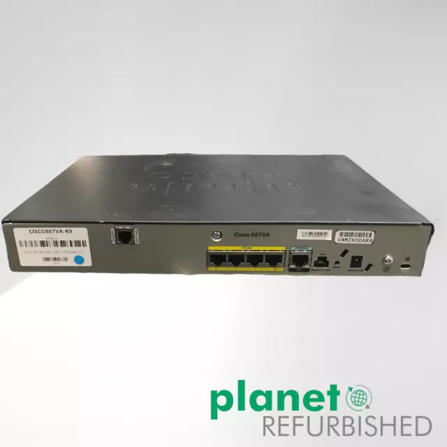 CISCO887VA-K9 Routeur Cisco 887VA avec VDSL2/ADSL2+ sur POTS 2 pièces pour