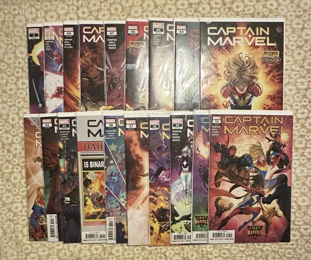 Marvel Comics: Captain Marvel Vol. 11 (2019) #1-50 Complete Set 3