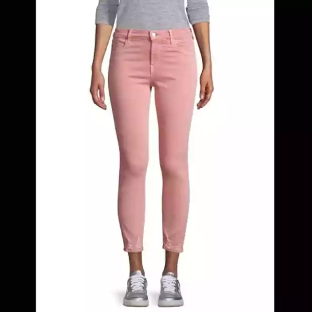 J Brand Alana High-Rise Crop Skinny Jeans Size 28